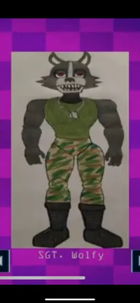 sgt Wolfy wolf wolf