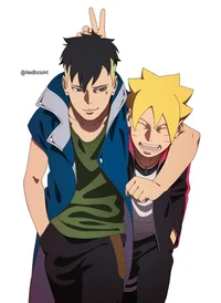 Kawaki and Boruto