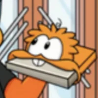 orange puffle