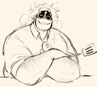 The chubby nerd