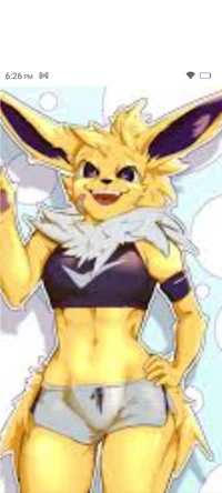 Anthro Jolteon