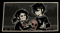 The coffin of twins