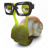 Werid green snail