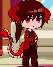 Larry the red dragon