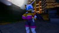 Rouge The Bat thicc