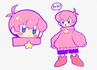 kirby human version
