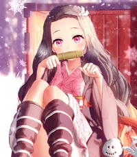 Christmas Nezuko Au