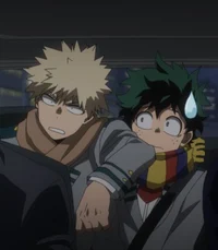 Izuku and Katsuki