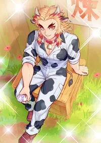 Cow-Kyojuro Rengoku