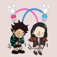 Tanjiro and Nezuko