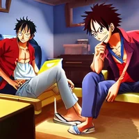 Ace and luffy