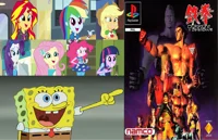 Spongebob mane 7