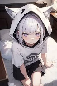 Wolf human girl