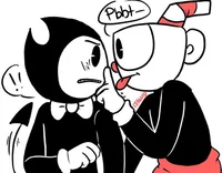Bendy and Cuphead 