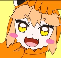 RF Orange Human girl