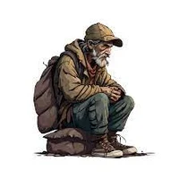 Homeless man