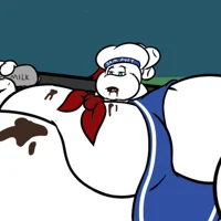 Fat marshmellow dude