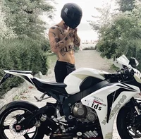 Hot biker
