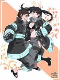Tamaki and shinra