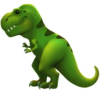 emoji t-rex
