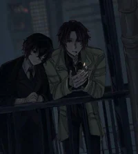 Dazai and oda 