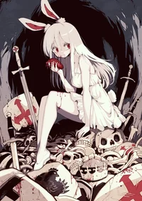 Killer rabbit girl