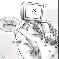 Doodle TV Man