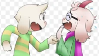 Ralsei and asriel 