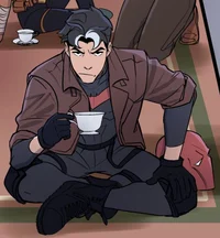 Jason Todd smoking