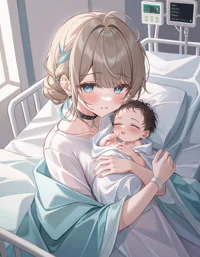 wife and daughter 