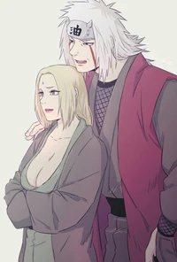 Tsunade and Jiraiya 