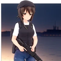 Maho Nishizumi Cop
