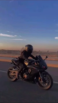 Biker girl