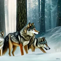 Pack of wolves