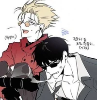 Vash and Wolfwood  