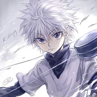 Nuzzling with killua
