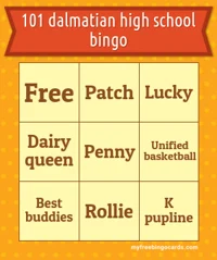 101 DHS bingo 