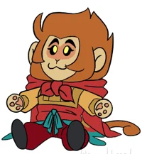 Sun Wukong peluche 