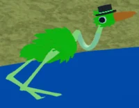 old bird Rusty major