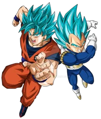 Goku and Vegeta