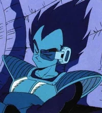 Vegeta on spaceship