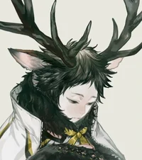 AMOROUS deer-boy