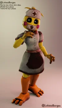 Nurse toy chica 