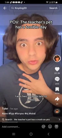 Tyler Koy teacherpet