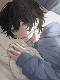 Shy boy