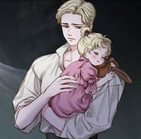 Husband and daughter