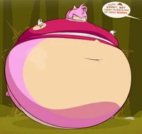 Amy rose bloated