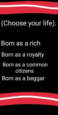 Choose your life 