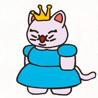 Fat princess cat