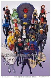 YOUNG JUSTICE TEAM 